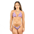 Evangeline Purple Bikini Top